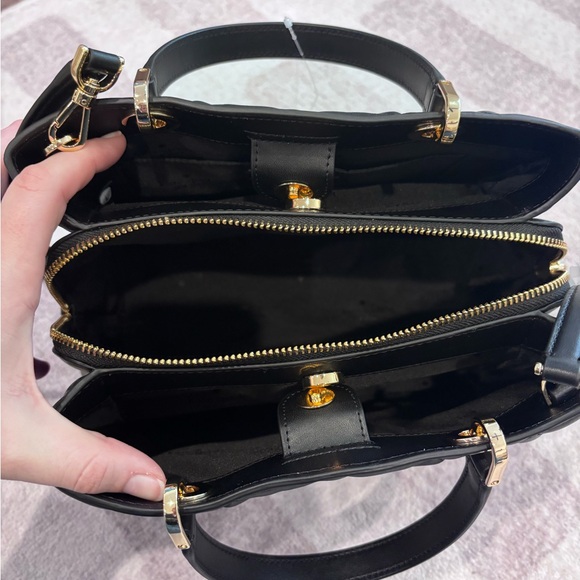 Kate Spade Black Quilted Leather Handbag - Picture 3 of 7